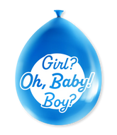 Gender Reveal Ballonnen 8st
